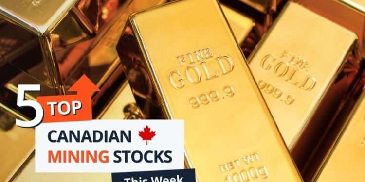 Top 5 Canadian Mining Stocks This Week: Trifecta Shines with 117 Percent Gain